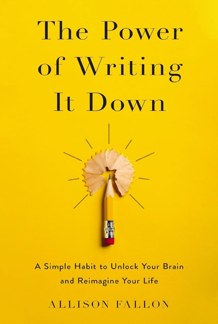 THE POWER OF WRITING IT DOWN :A SIMPLE HABIT TO UNLOCK YOUR BRAIN AND REIMAGINE YOUR LIFE